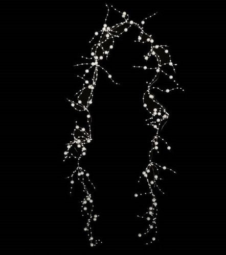 Artificial Pearl Garland - 120cm (White)