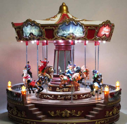 Musical Carousel with LED Lights
