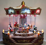 Musical Carousel with LED Lights