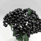 Artificial Berry Bunch X 5 (Black)