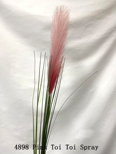 Artificial Tall Single Toi Toi Spray (Pink)