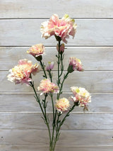 Artificial Carnation Spray (Light Pink)