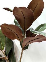 Artificial Large Magnolia Leaf Spray X 2 (Green)