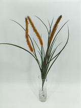 Artificial Cattail Grass Bush (Brown)
