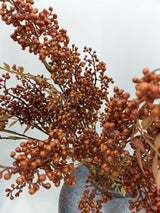 Artificial Nandina Berry Spray (Brown)