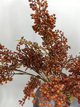 Artificial Nandina Berry Spray (Brown)