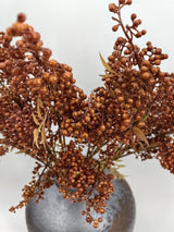 Artificial Nandina Berry Spray (Brown)