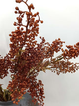 Artificial Nandina Berry Spray (Brown)