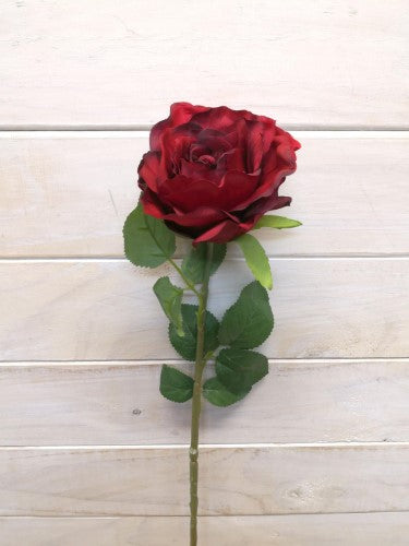 Artificial Red Limbo Rose Bud Stem (Red)