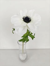 Artificial Anemony Cut Stem (White)