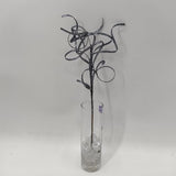 Thin Curly Twig Spray - 40cm (Grey)