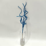 Thin Curly Twig Spray - 40cm (Lt Blue)