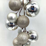 Mixed Christmas Bauble Ball Garland (200cm)