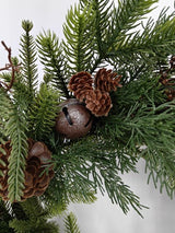 Wreath - Artificial Real Touch Woodland Theme (24")