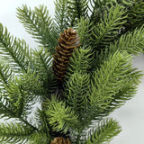 Real Touch Douglas Pine Wreath with Cones (24")