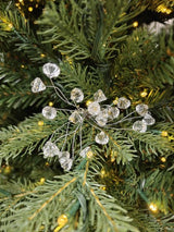 Tree Ornament - Floral Acrylic Crystal Drop