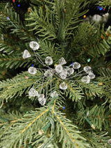 Tree Ornament - Floral Acrylic Crystal Drop