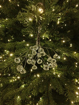 Tree Ornament - Floral Acrylic Crystal Drop
