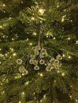 Tree Ornament - Floral Acrylic Crystal Drop