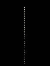Pearl Chain - 100cm White (12mm)