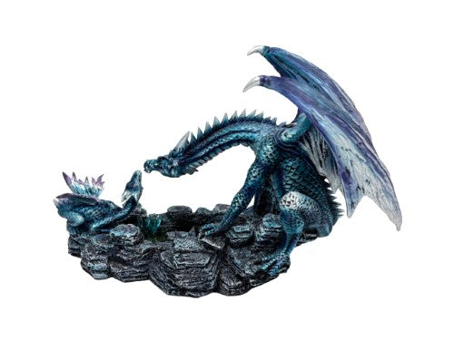 Ornament - Mother and Baby Dragon (28 x 16 x 19cm)