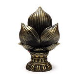Ornament - Red & Gold Thai Buddha Seated Lotus (21cm)