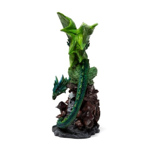 Ornament - Enchanted Nightmare Emerald Spirit of the Forest Skull Dragon