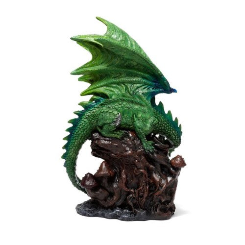 Ornament - Enchanted Nightmare Emerald Spirit of the Forest Skull Dragon