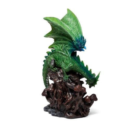 Ornament - Enchanted Nightmare Emerald Spirit of the Forest Skull Dragon