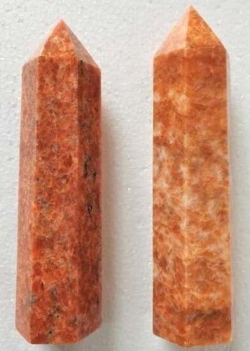 Crystal Point - Orange Calcite Large (550-650g)
