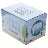 Ceramic Money Box - Home is Where You Park It Caravan