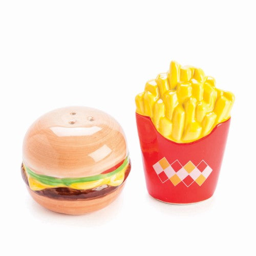 Salt & Pepper Set - Flavour Mates Burger & Fries