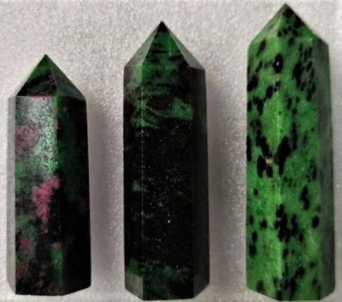 Crystal Points - Ruby Zoisite 120-150g (Set of 2)