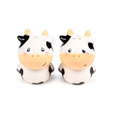 Ceramic Salt & Pepper Set - Black and White Cow