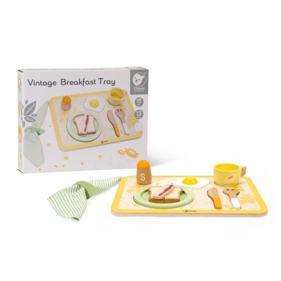 Vintage Breakfast Tray - Classic World