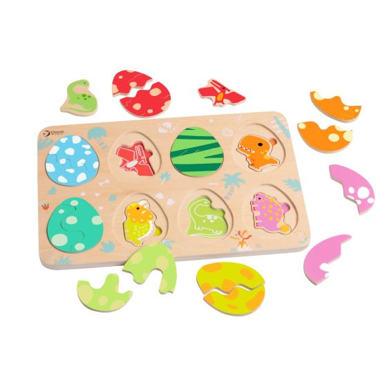 Dinosaur Puzzle - Layered - Classic World