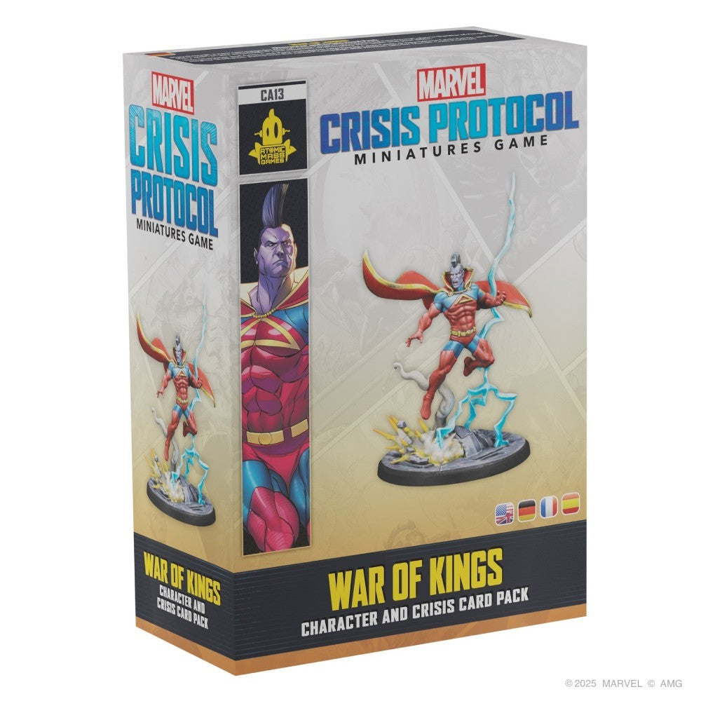 Marvel: Crisis Protocol  - War of Kings Character and Crisis Card Pack