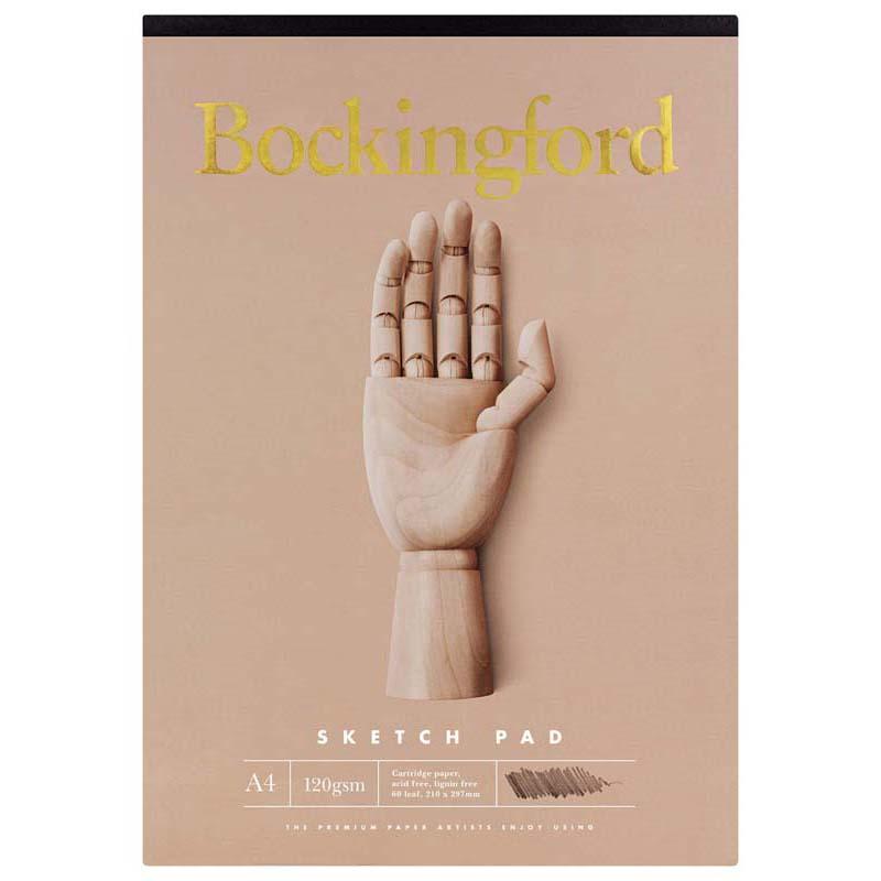 Bockingford Pad B21 Sketch A4 120gsm 60 Leaf