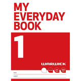 Warwick My Everyday Book 1 Unruled 64 Page