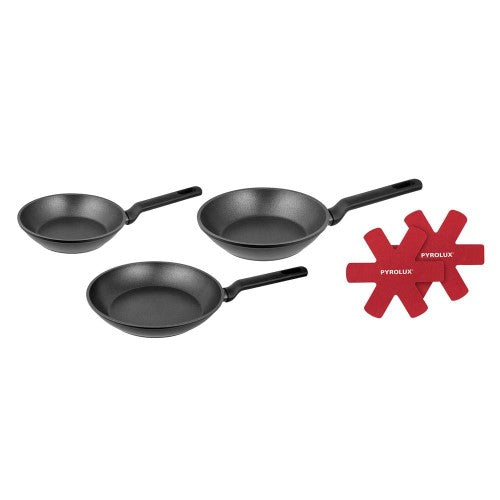 3 Piece Fry Pan Set - Pyrolux X-Treme (20/24/28cm)