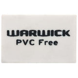 Compact Warwick Single Eraser Small, ideal for precise erasing without smudging or damaging paper.