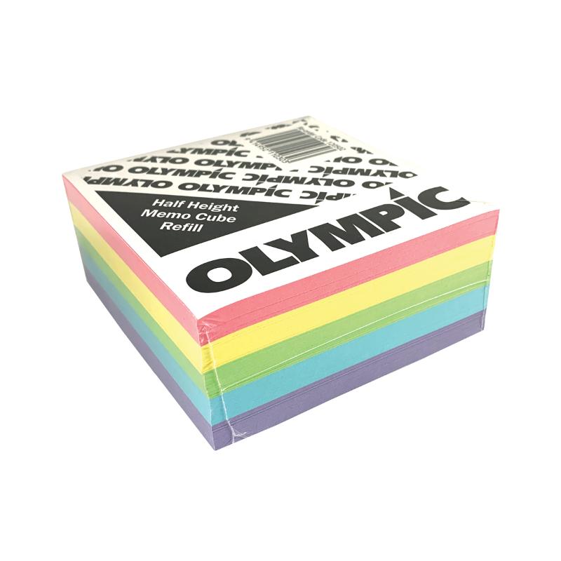 Olympic Memo Cube Half Height Refill