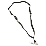 Dixon Lanyard Black Pack 10 Flat