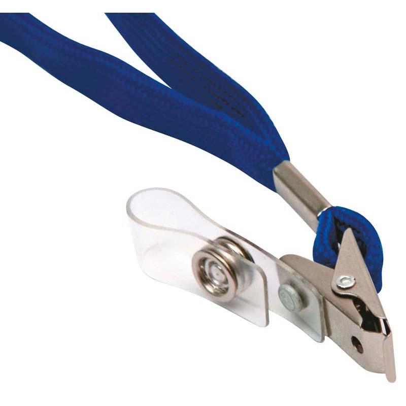 Dixon Lanyard Blue Pack 10 Flat Hangsell