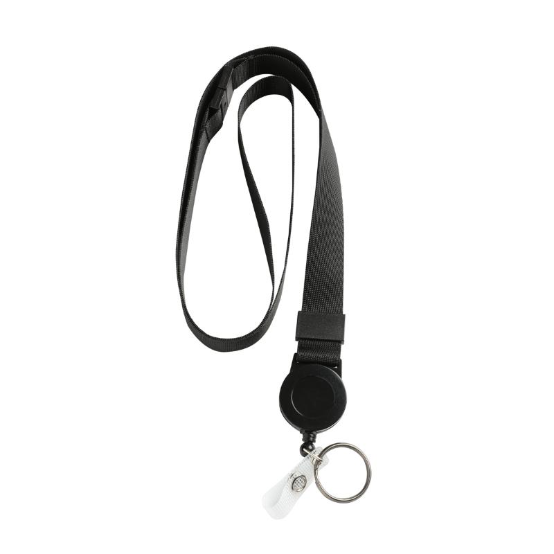 Dixon Lanyard Breakaway Retractable Reel Ring & Clip PK10