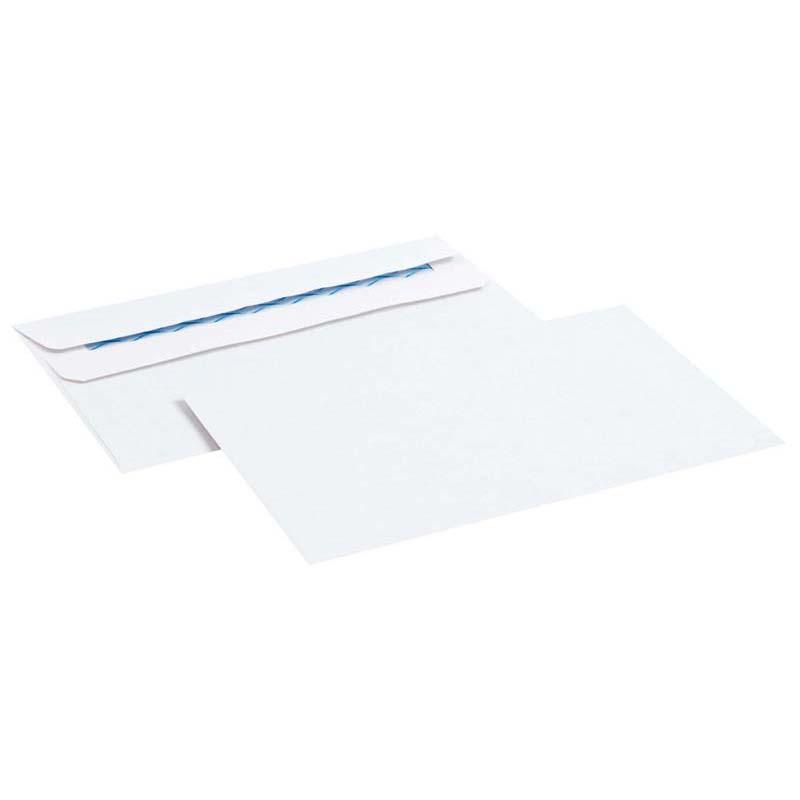 Croxley E13 white envelopes in Easi Box, 500 pack, 165mm x 92mm, durable 80 GSM, easy seal for secure mailing.