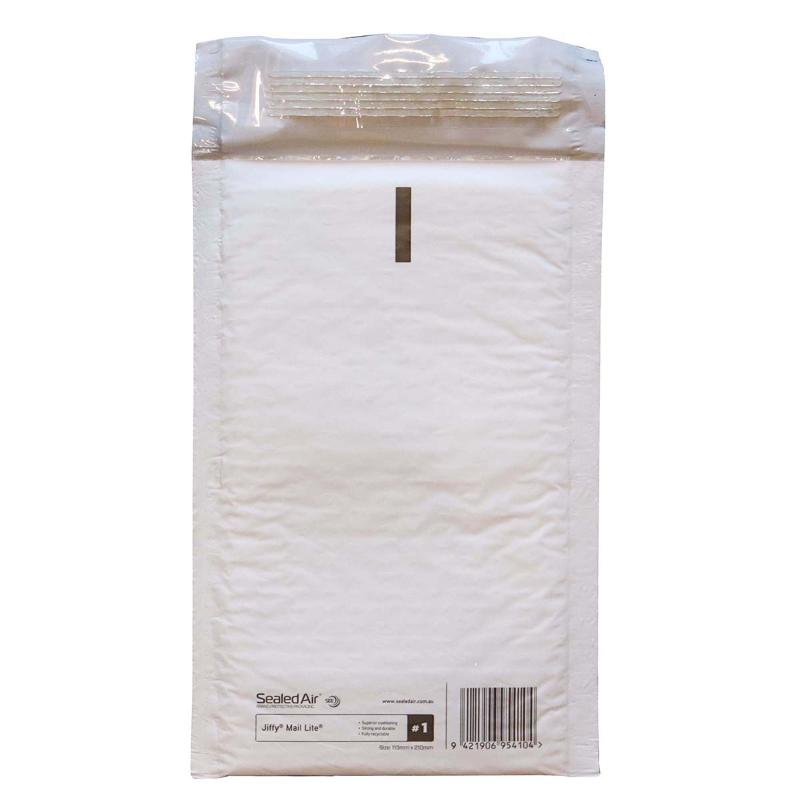 Jiffy Mail Lite Bag Size 1 113x210mm