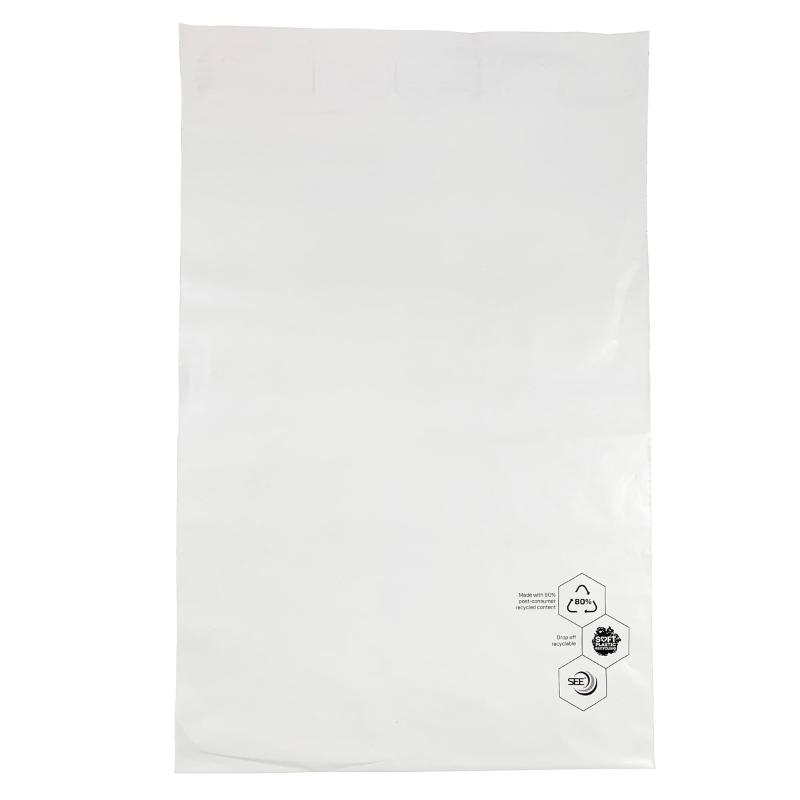 Jiffy Recycled Shurtuff Mailer, eco-friendly, 280x380mm, made from 80% recycled plastic, durable and stylish for non-fragile items.