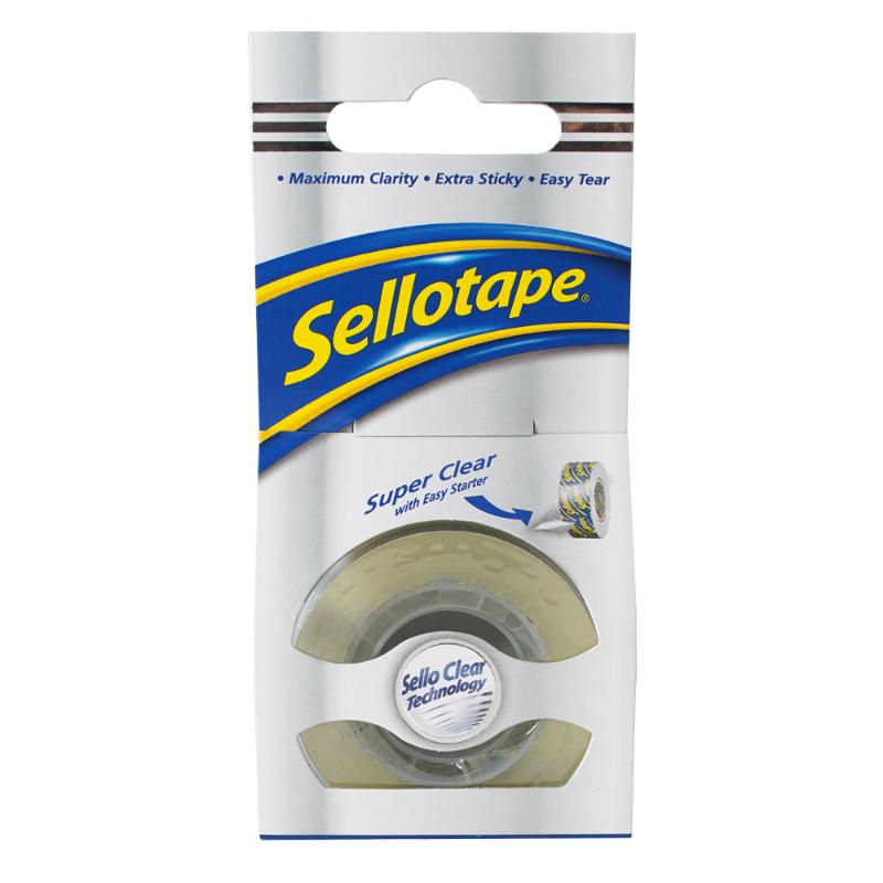 Sellotape Super Clear 18mmx25m