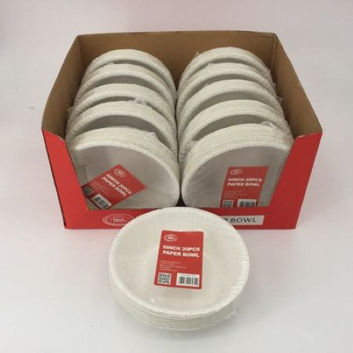 Paper Bowl - 6inch (200pcs)